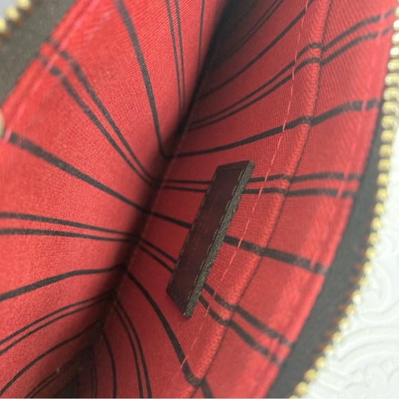 Louis Vuitton Damier Ebene Neverfull MM GM Ponchette - Picture 7 of 12